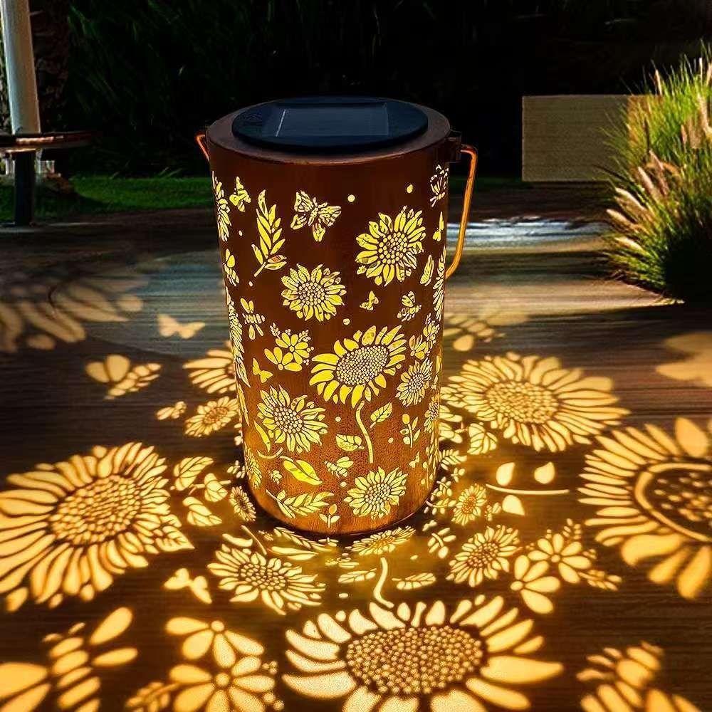 Outdoor Lighting Decoration - Luz de girasol y luz de