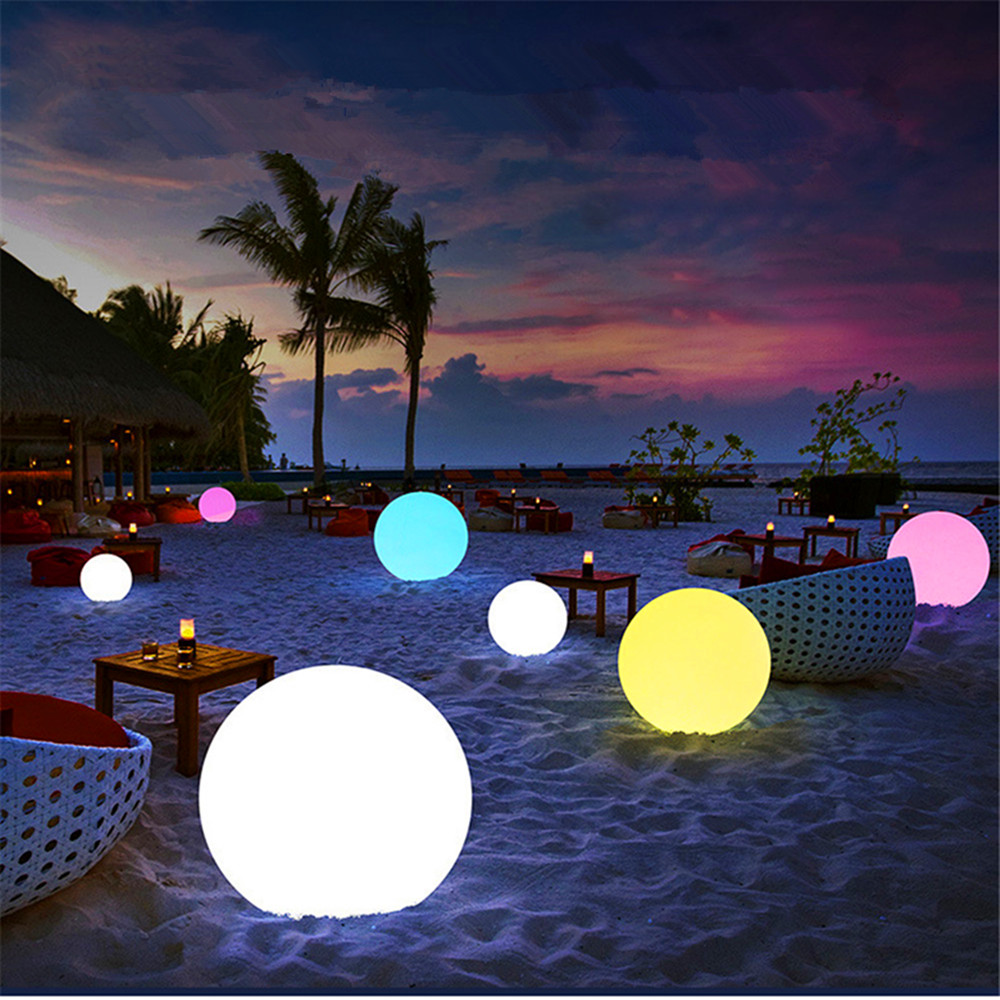 Outdoor Lighting Manufacturers - Luz LED recargable con bola brillante