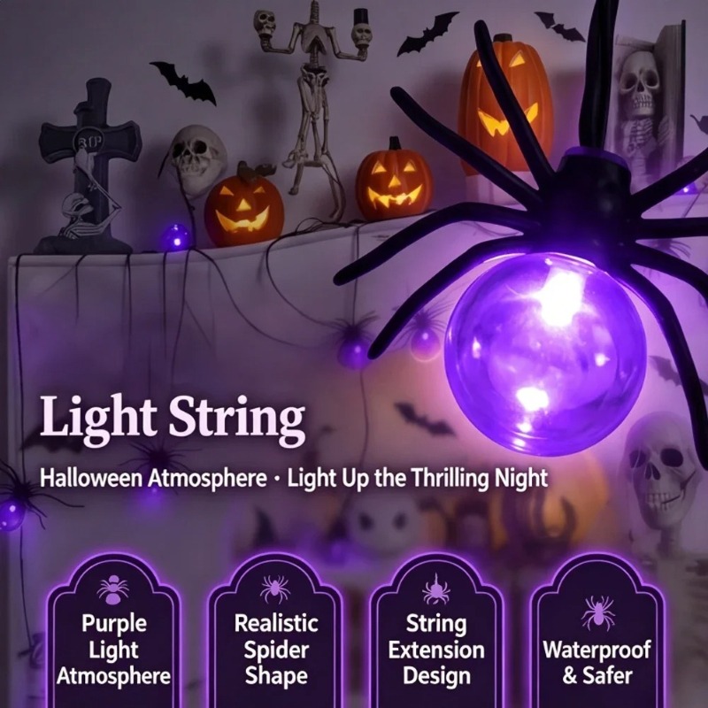 Outdoor Lighting Decoration - Guirnalda de Luces LED con Forma