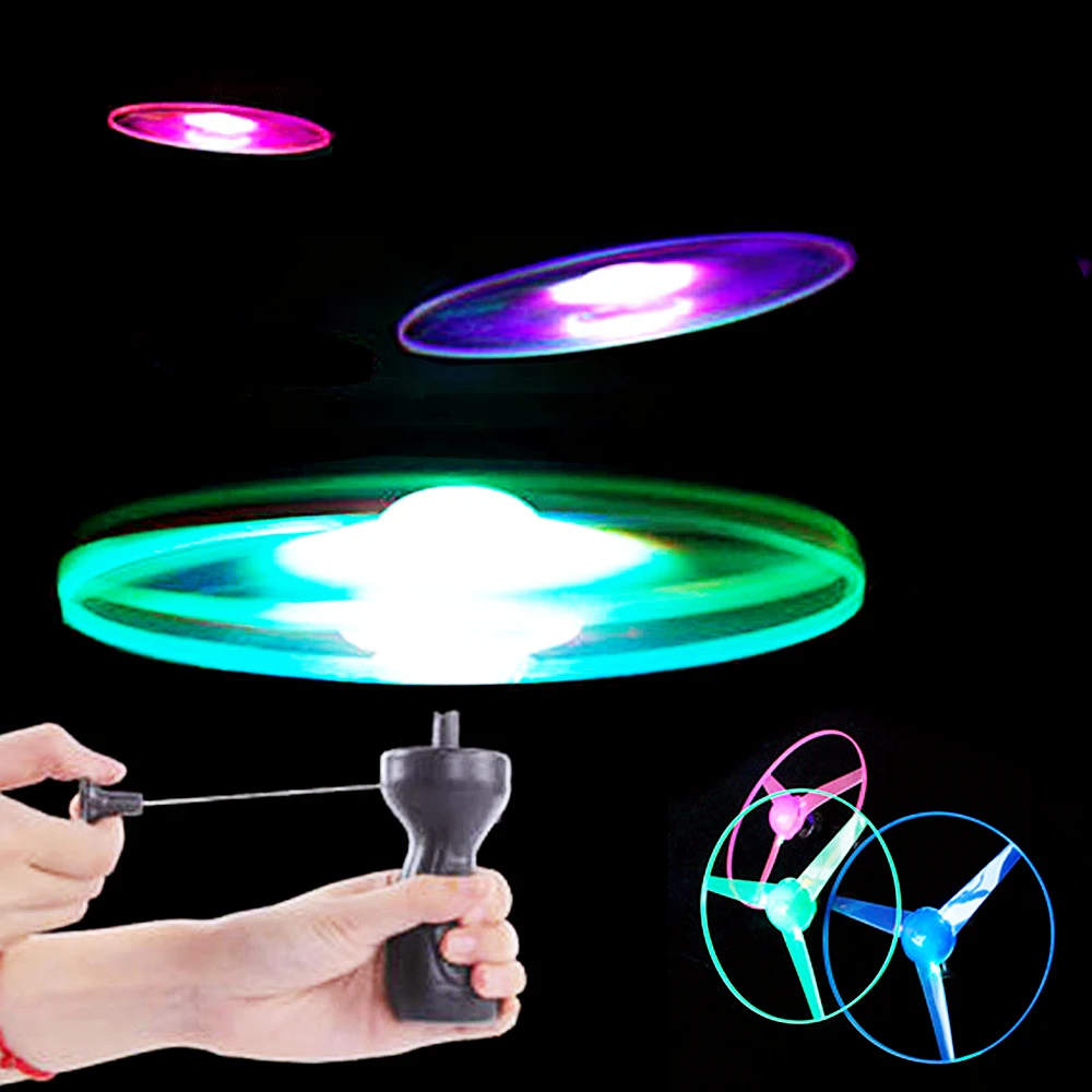 Outdoor Lighting Ideas For Party - 9A-Disco Volador Luminoso con Hélice, Juguete