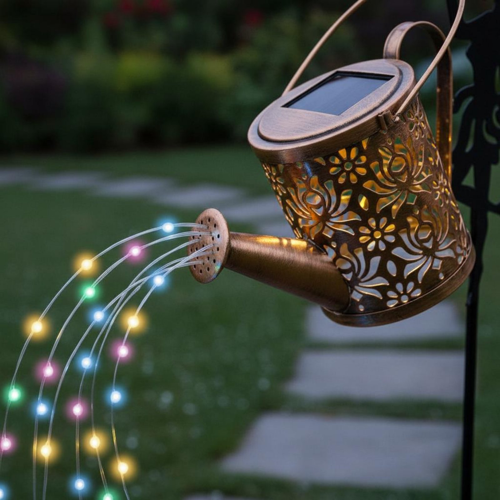 Outdoor Lighting For Patio - Luz solar decorativa con proyección de