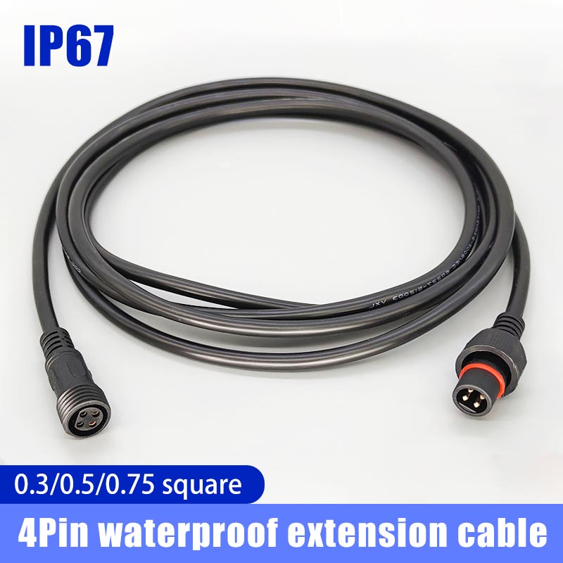 Outdoor Lighting Connectors - Cable de enchufe macho hembra, conector