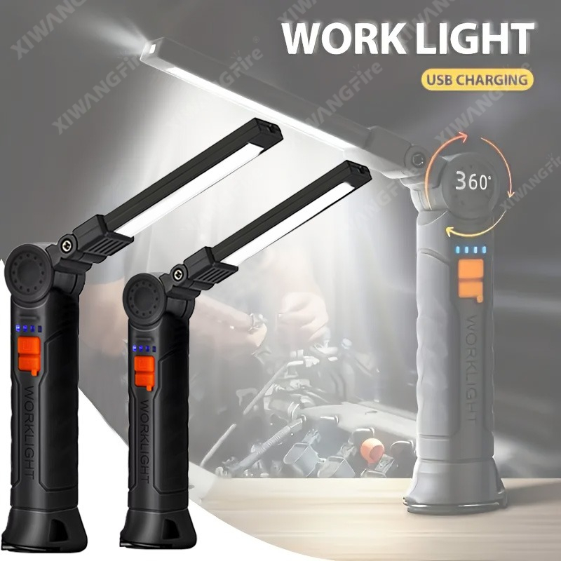 Outdoor Lighting Bulbs - Linterna LED recargable, luz de trabajo