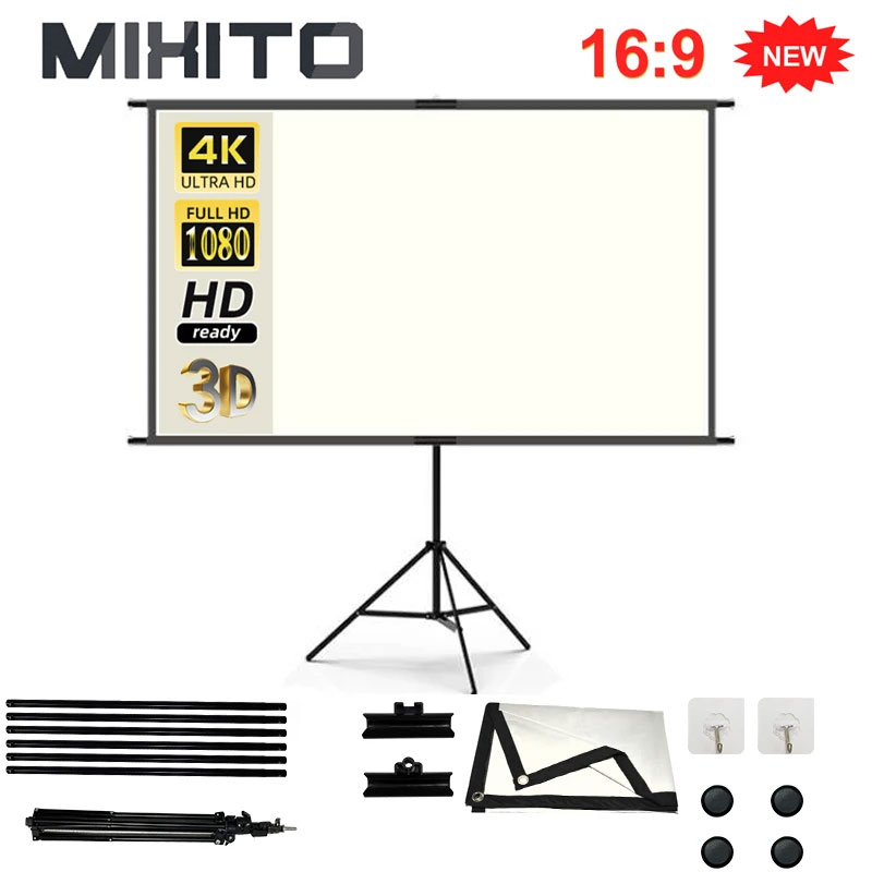 Outdoor Lighting Grid Screen - MIXITO-Pantalla de proyector antiluz para cine