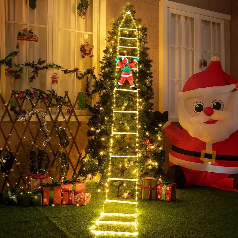 Outdoor Lighting Decoration - Luces LED de Navidad, Cadena de