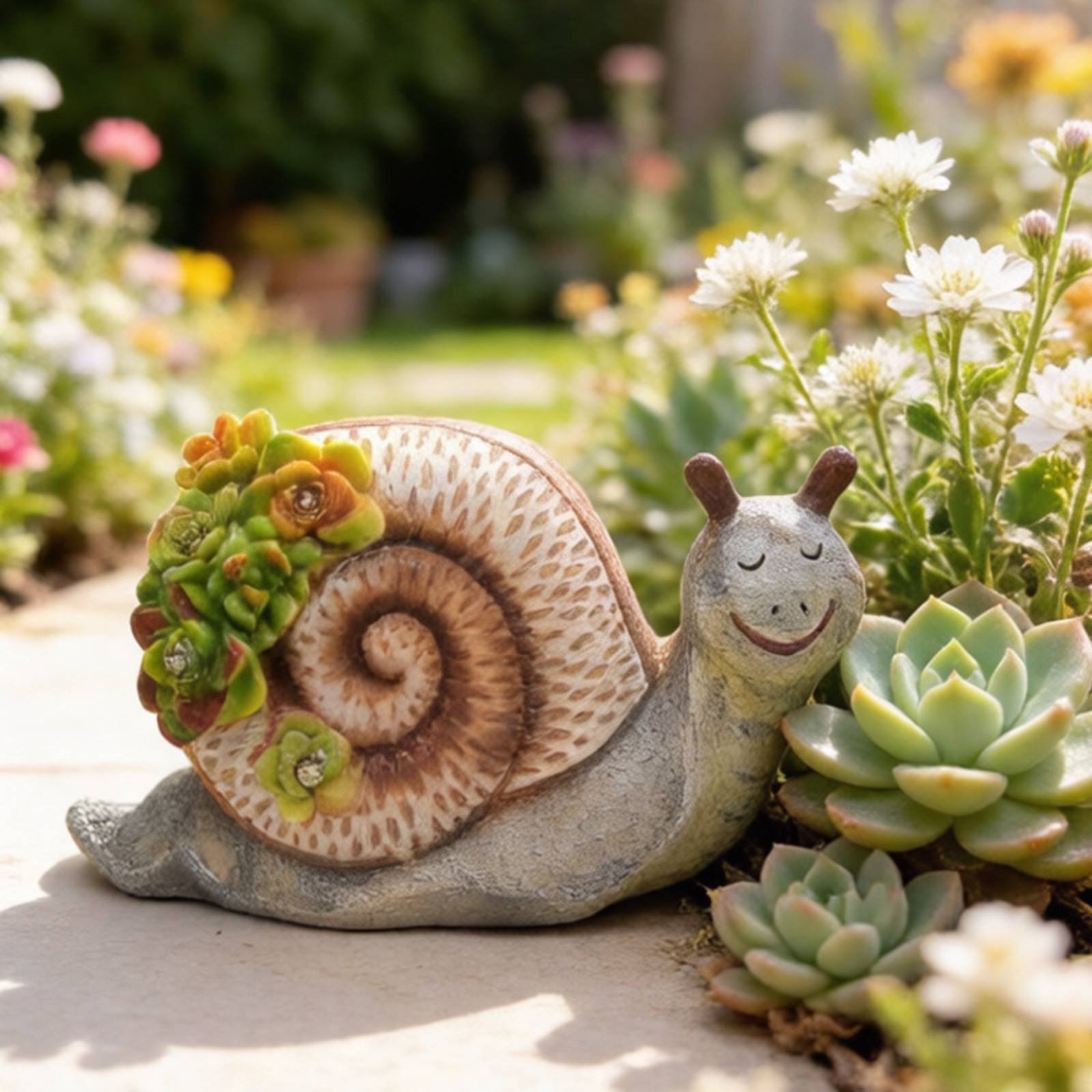 Outdoor Lighting For Patio - Decoración de Caracol de Dibujos Animados,