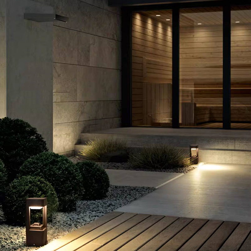 Lámpara de pie luminosa para p - Outdoor Lighting Decoration reseña y precio