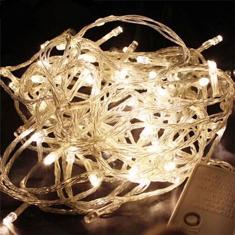 Guirnalda de Luces LED de 10 M - Outdoor Lighting Ideas For Party reseña y precio