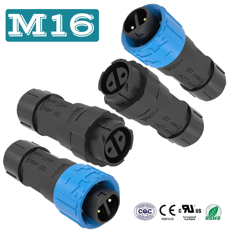 Conector de alimentación M16 d - Outdoor Lighting Connectors reseña y precio