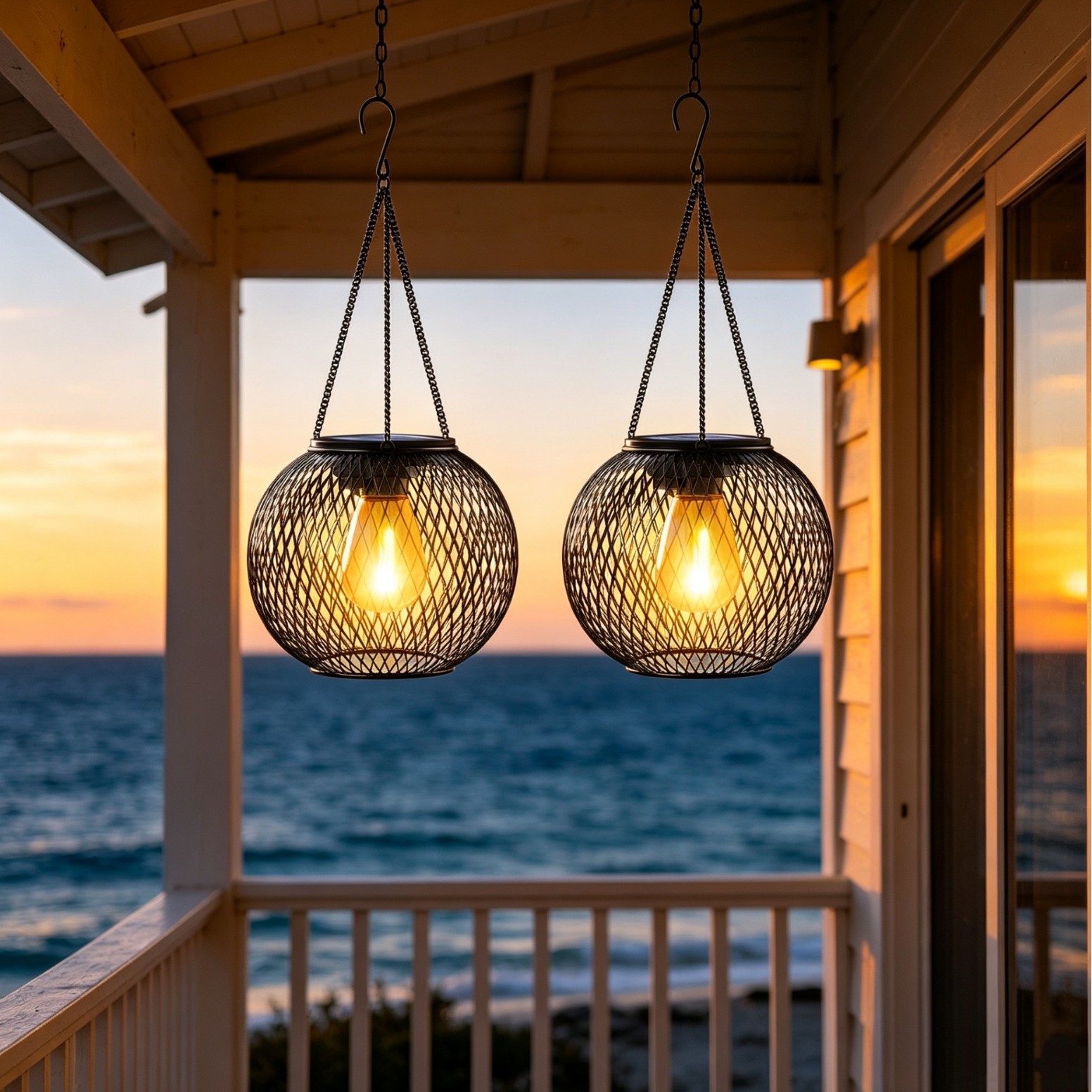 Lámpara LED Solar Colgante par - Outdoor Lighting Manufacturers reseña y precio