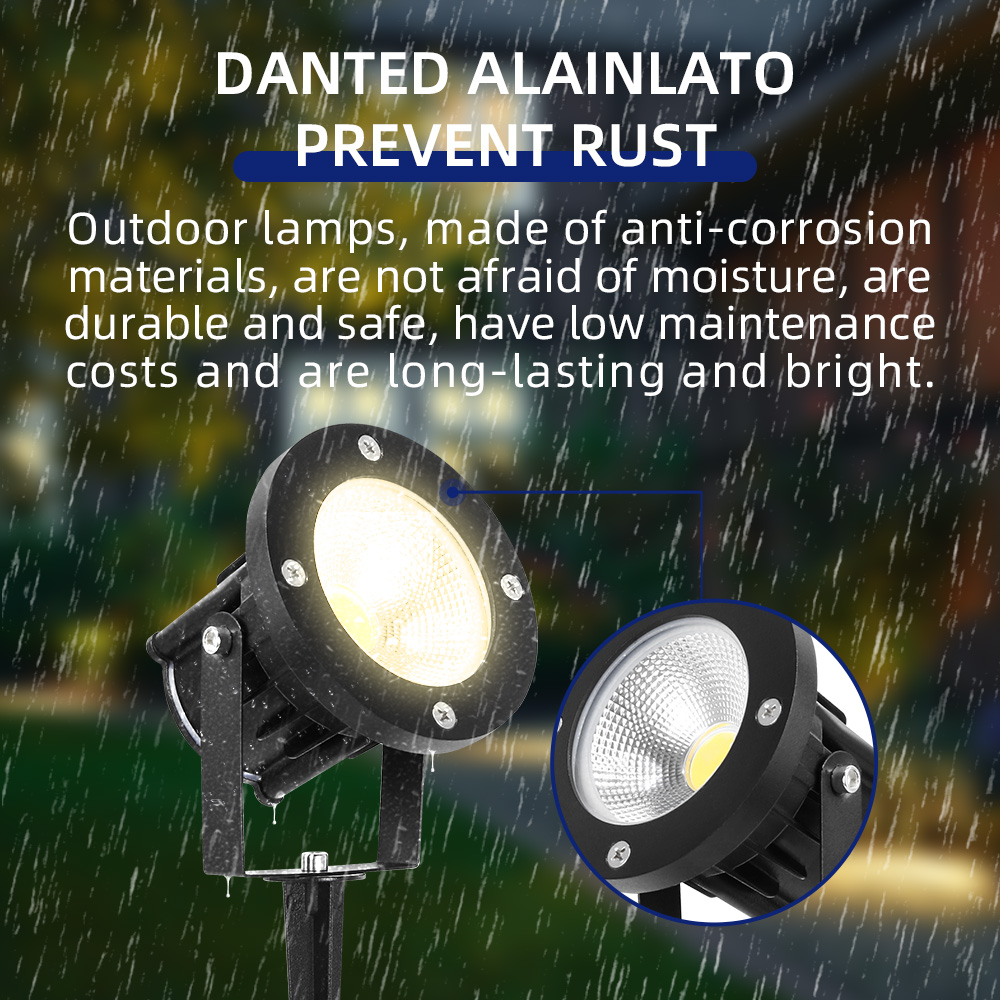 Lámpara LED GU10 para jardín,  - Outdoor Lighting Manufacturers reseña y precio