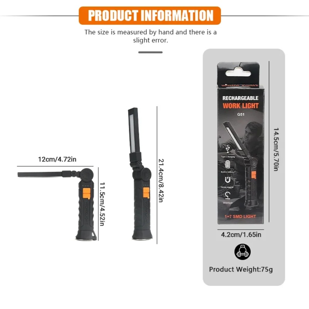 Linterna LED COB portátil, lin - Outdoor Lighting Ideas reseña y precio