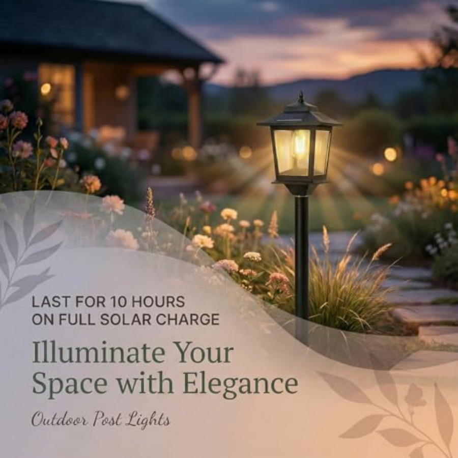 Lámparas Solares para Exterior - Outdoor Lighting For Patio reseña y precio