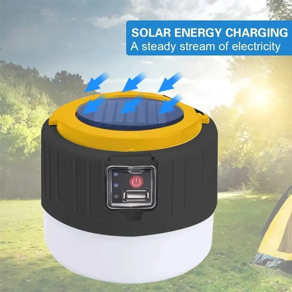 Linterna Solar para acampar, l - Outdoor Lighting Bulbs reseña y precio