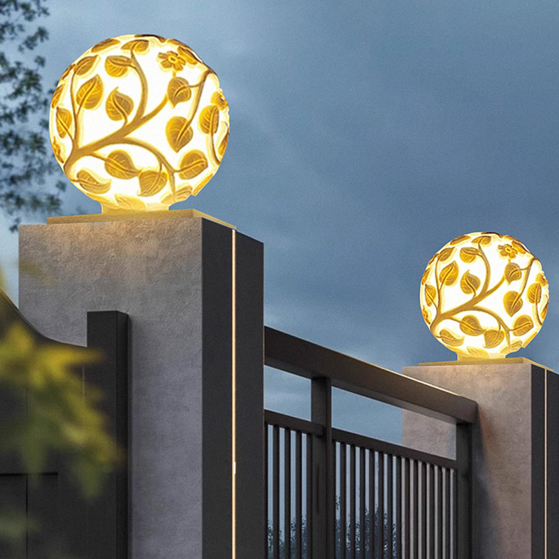 Luces de columna para exterior - Outdoor Lighting Decoration reseña y precio