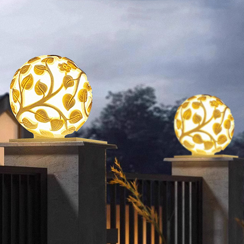 Luces de columna para exterior - Outdoor Lighting Decoration reseña y precio