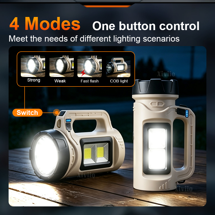 Antorcha LED de mano multiesce - Outdoor Lighting Ideas reseña y precio