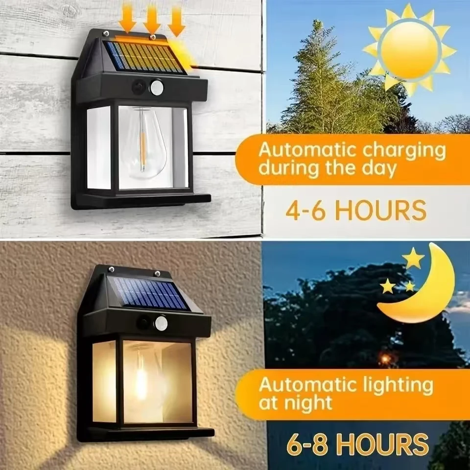 Lámpara Solar de Pared para Ex - Outdoor Lighting With Motion Sensor reseña y precio