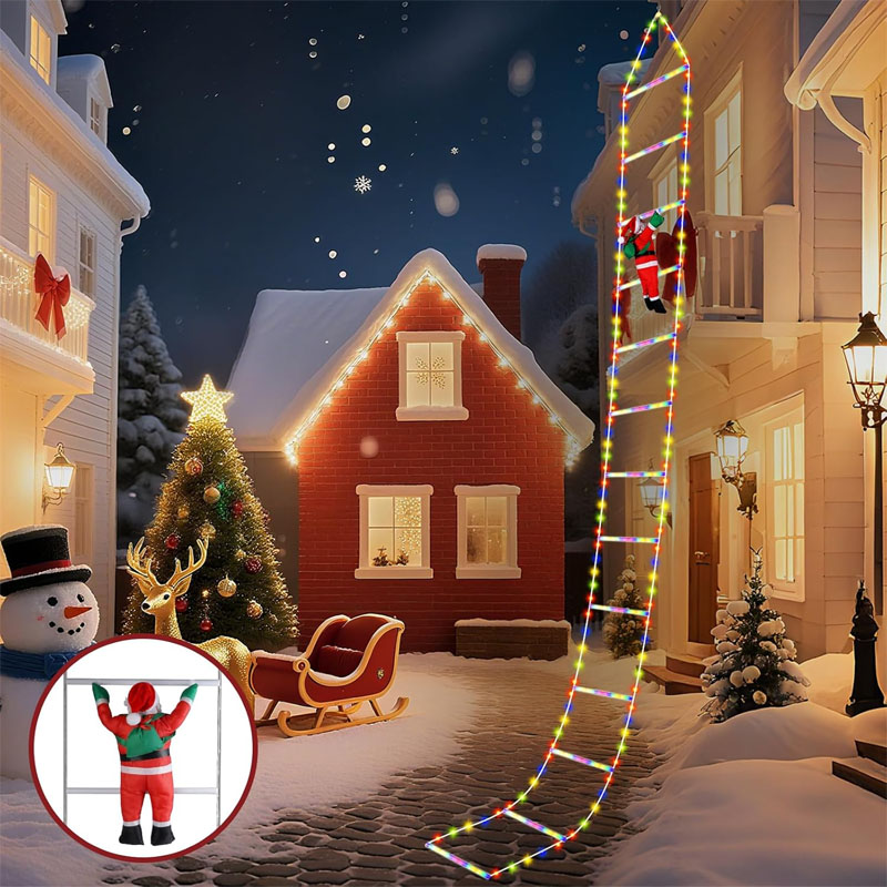 Luces LED de Navidad, Cadena d - Outdoor Lighting Decoration reseña y precio