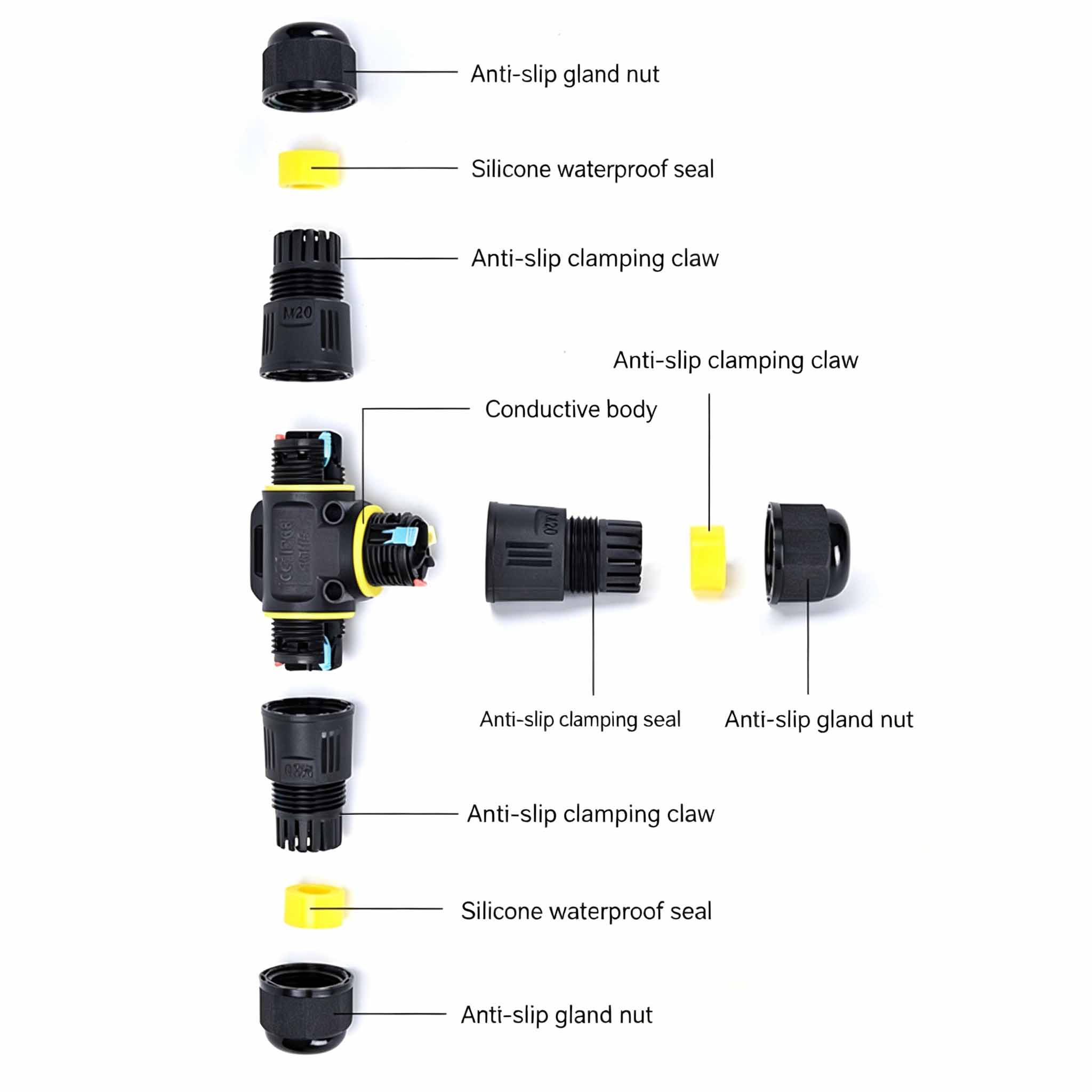 Conector de Cable Tipo T Imper - Outdoor Lighting Connectors reseña y precio