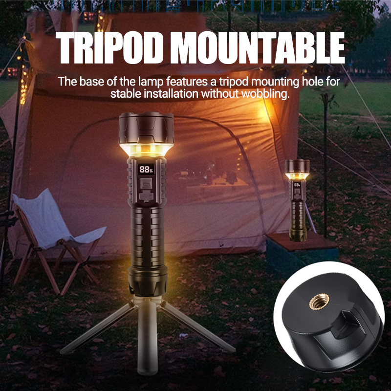 Linterna LED COB, linterna rec - Outdoor Lighting Bulbs reseña y precio