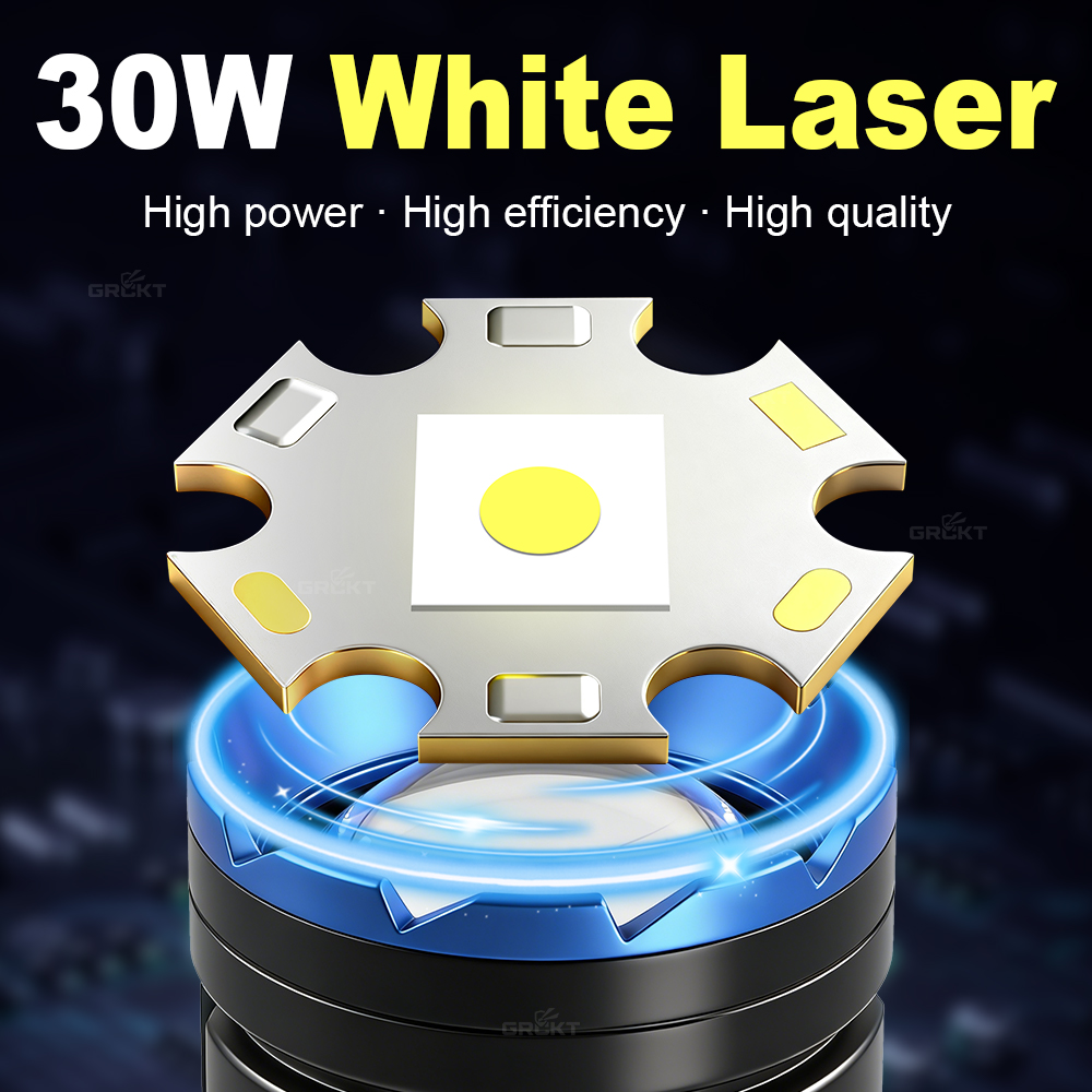 Linterna de camping con láser  - Outdoor Lighting Black reseña y precio