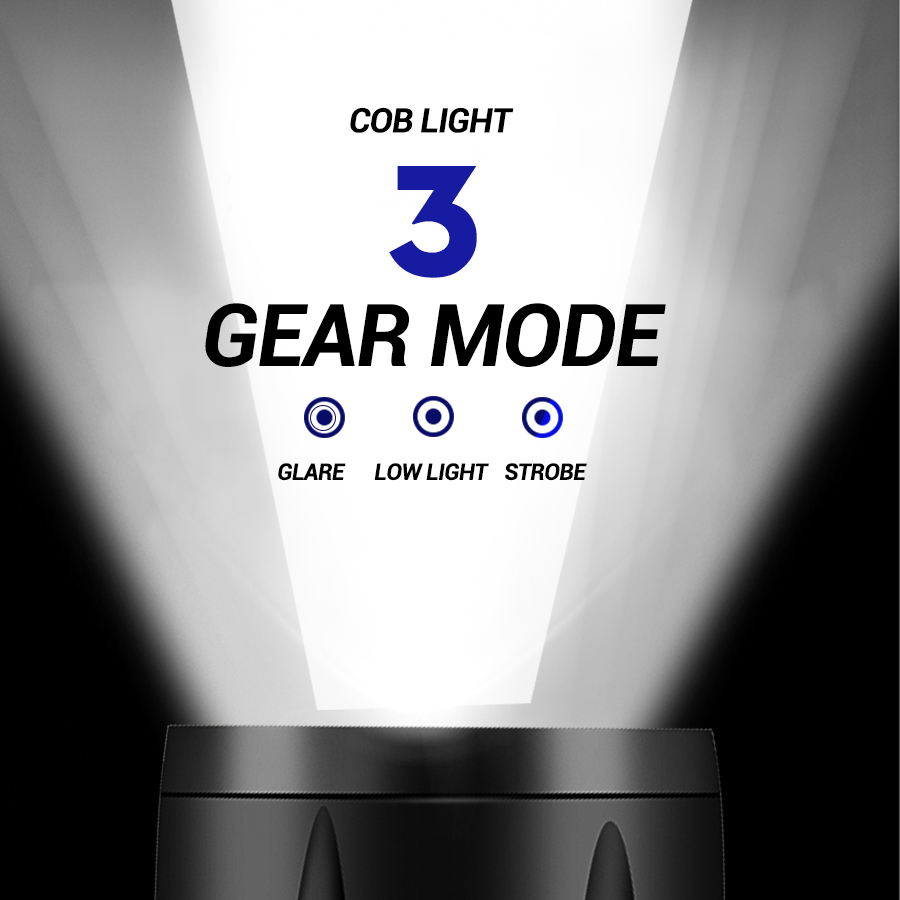 Mini linterna LED COB, reflect - Outdoor Lighting Black reseña y precio