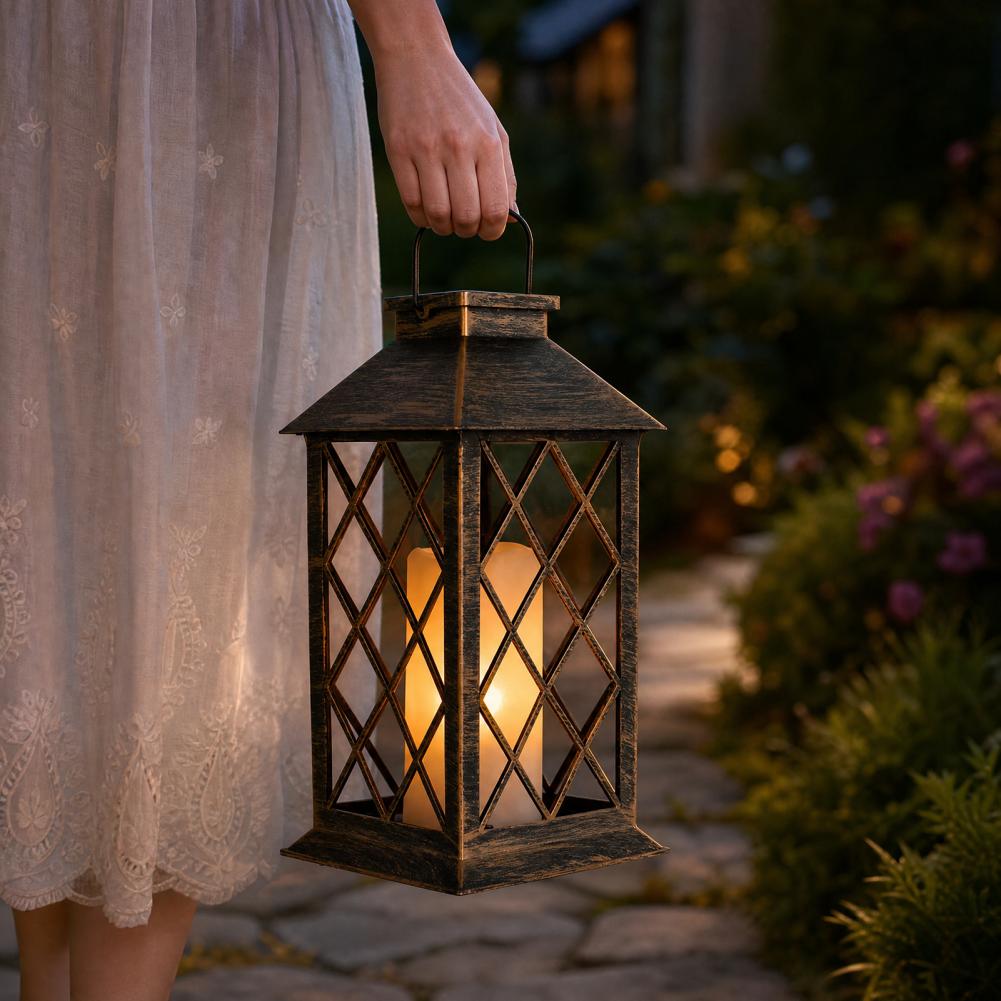 Linterna Solar Retro, Lámpara  - Outdoor Lighting Decoration reseña y precio