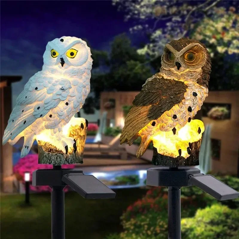 Lámpara Solar con Forma de Búh - Outdoor Lighting Manufacturers reseña y precio