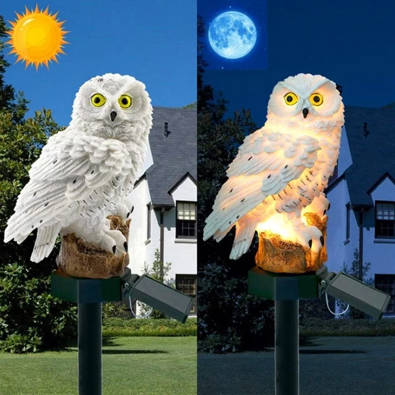 Lámpara Solar con Forma de Búh - Outdoor Lighting Manufacturers reseña y precio