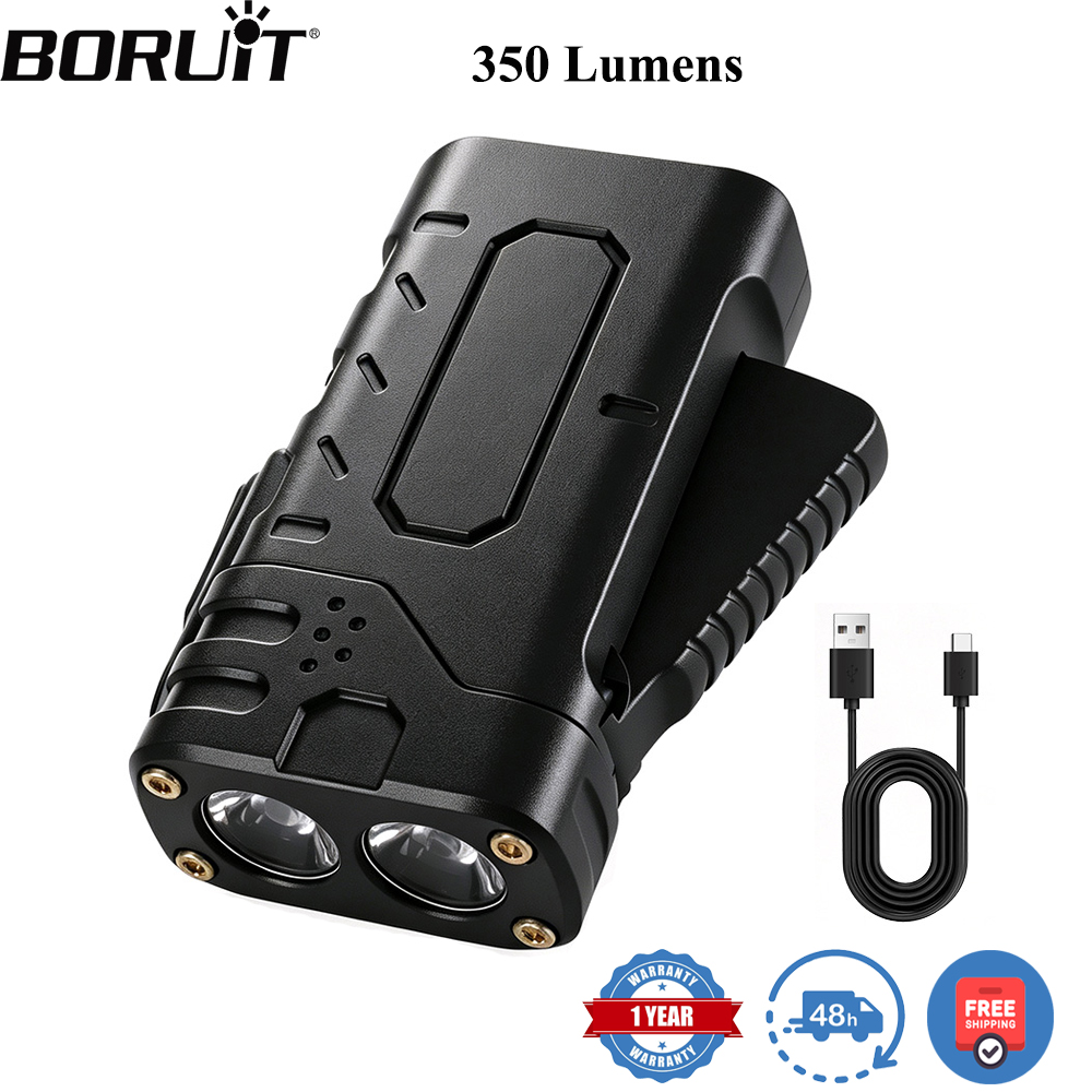 Linterna LED EDC de Manivela B - Outdoor Lighting Black reseña y precio