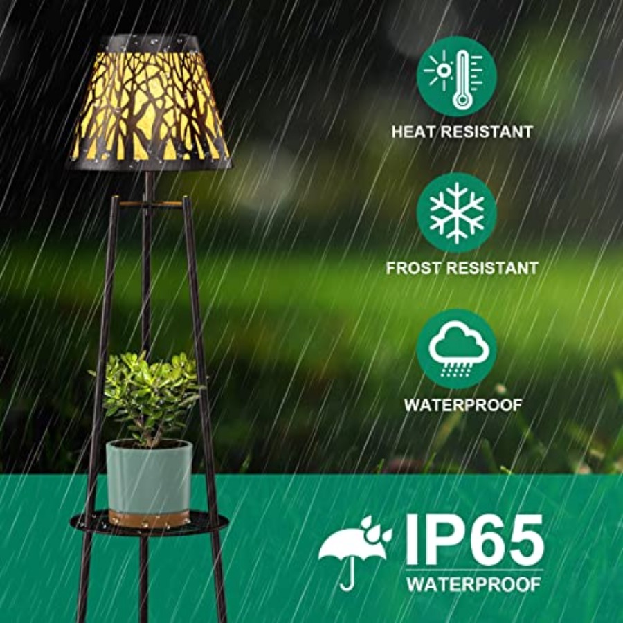 Paquete de 2 Lámparas Solares  - Outdoor Lighting Decoration reseña y precio