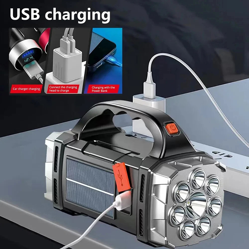 Potente linterna recargable po - Outdoor Lighting Bulbs reseña y precio