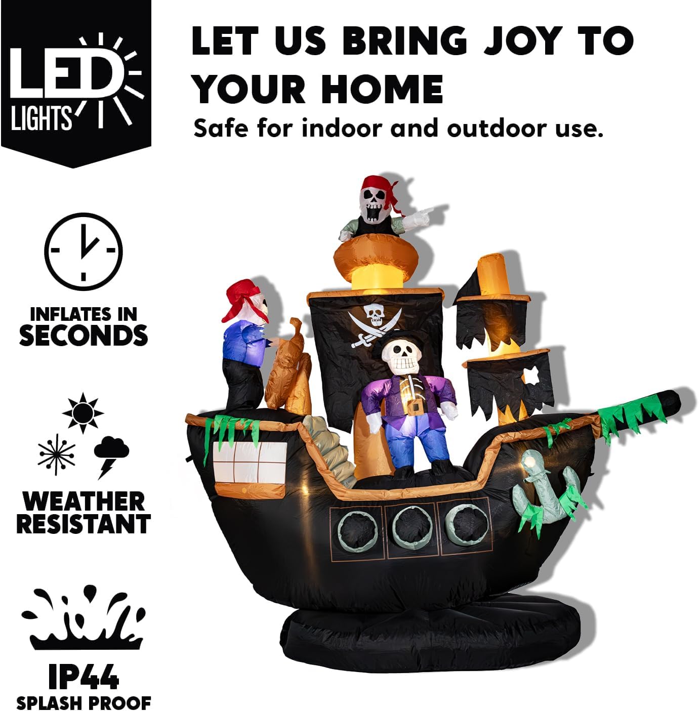 Decoración inflable de Hallowe - Outdoor Lighting Yard Stakes reseña y precio