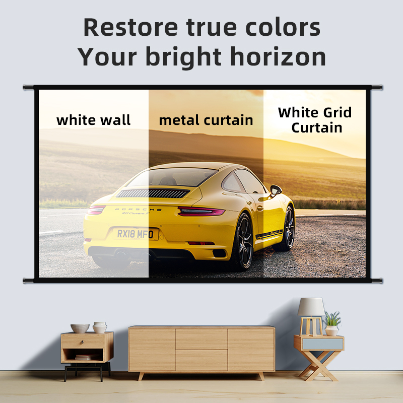 LEJIADA-Pantalla de proyector  - Outdoor Lighting Grid Screen reseña y precio