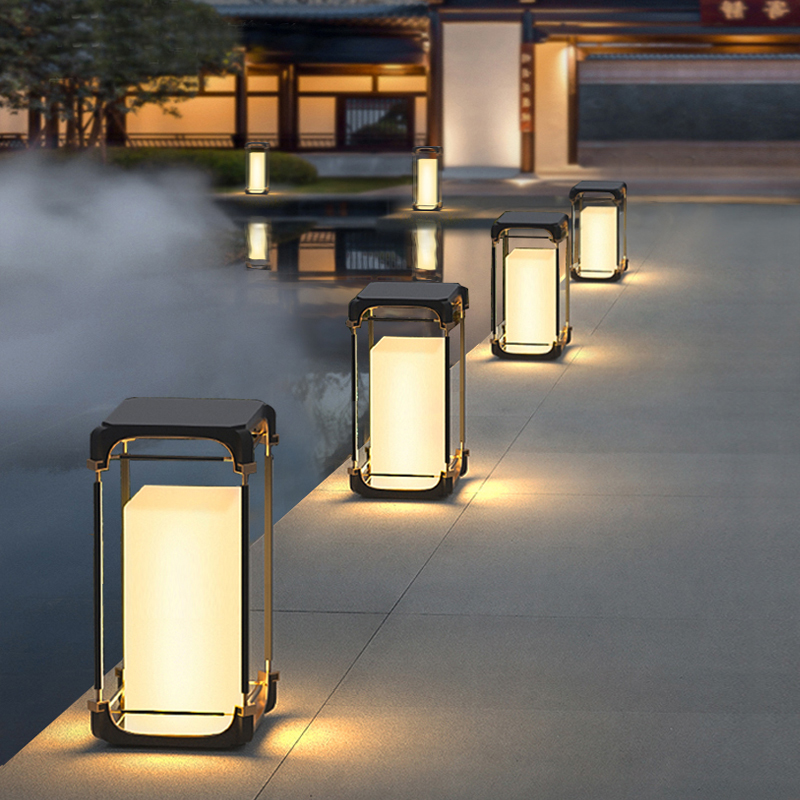 Lámpara de Pie Luminosa para P - Outdoor Lighting Decoration reseña y precio