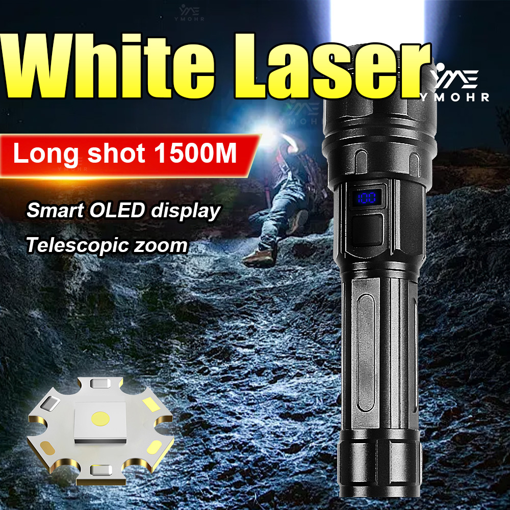 Linterna láser blanca de alta  - Outdoor Lighting Black reseña y precio