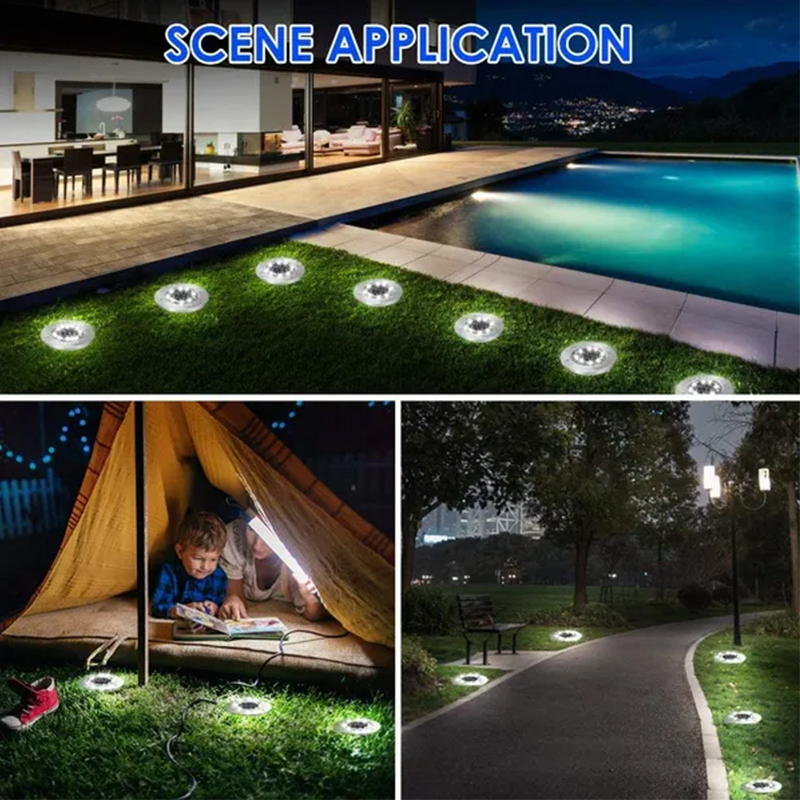 Luces Solares LED para Jardín, - Outdoor Lighting Under Deck reseña y precio