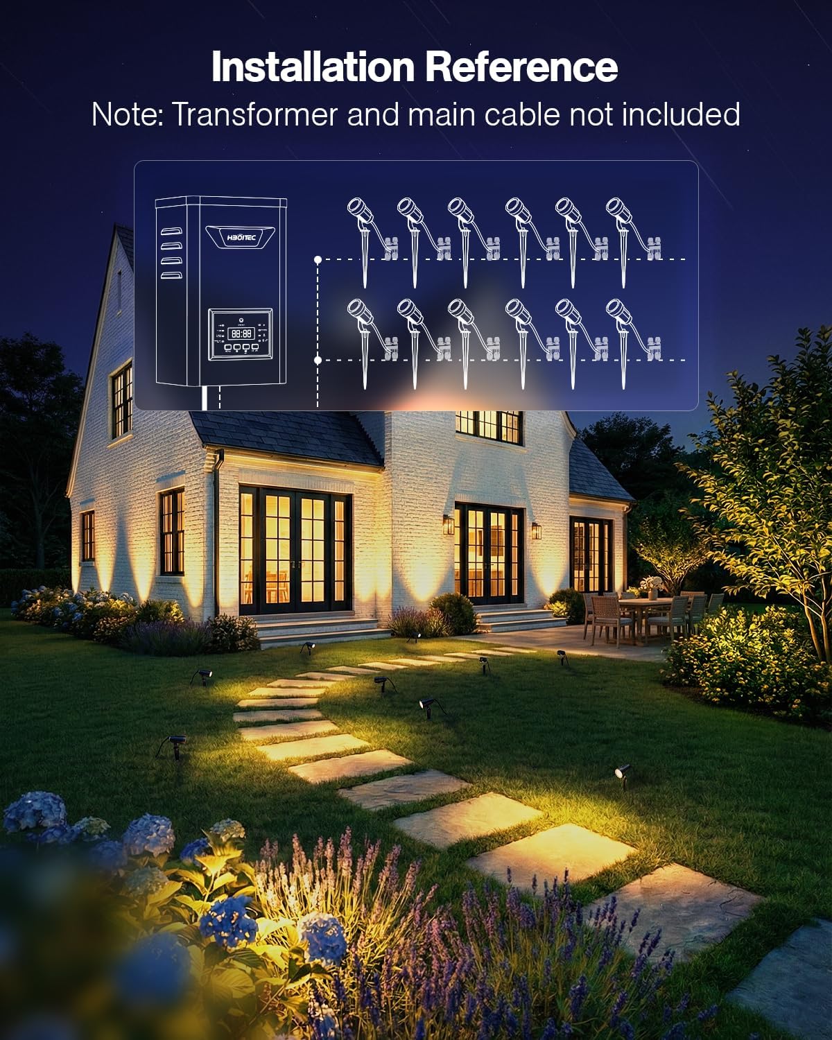 Paquete de Doce Conectores Fas - Outdoor Lighting Connectors reseña y precio