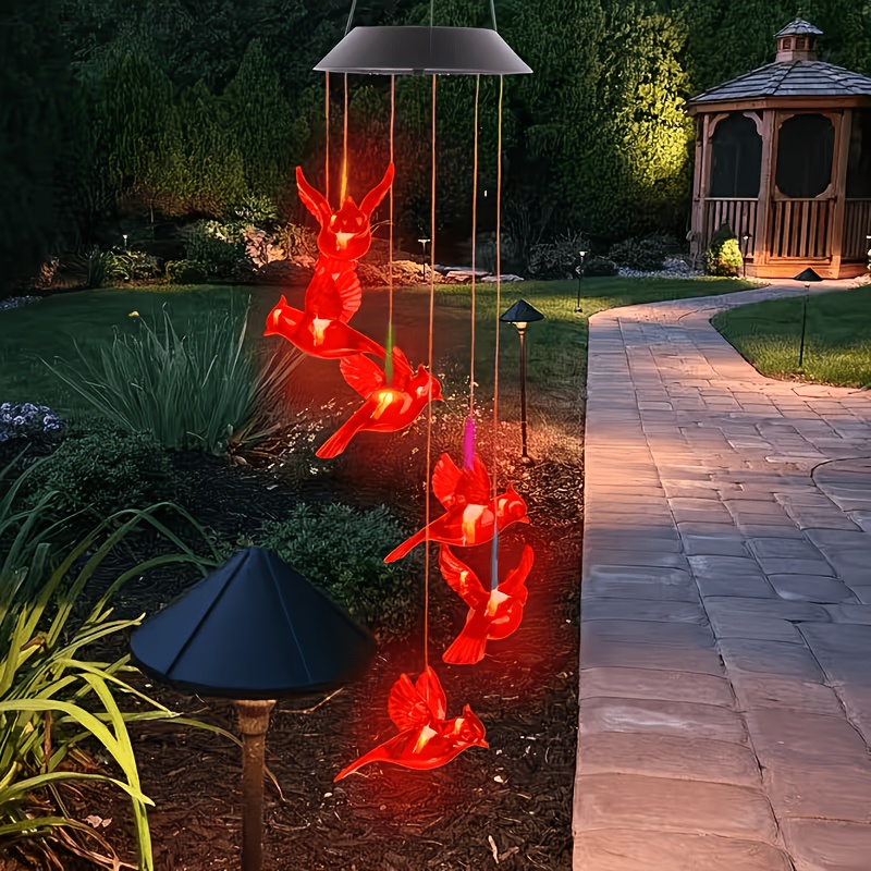 Luces solares con forma de páj - Outdoor Lighting Solar reseña y precio