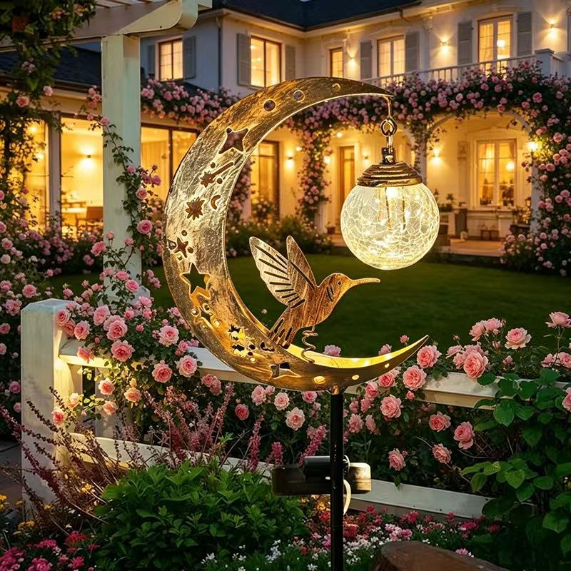 Lámpara Solar para Jardín con  - Outdoor Lighting Yard Stakes reseña y precio