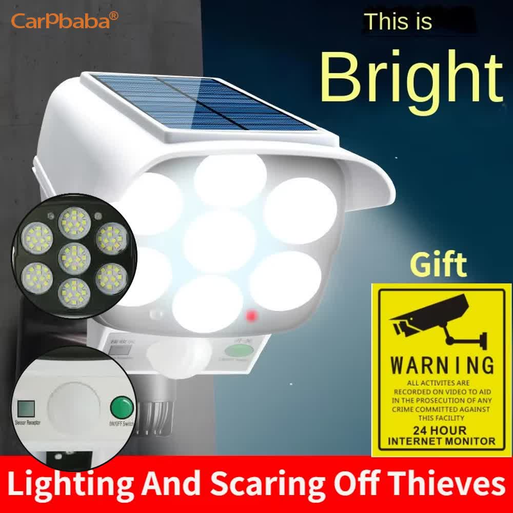Luz Solar para exteriores, Sen - Outdoor Lighting With Motion Sensor reseña y precio