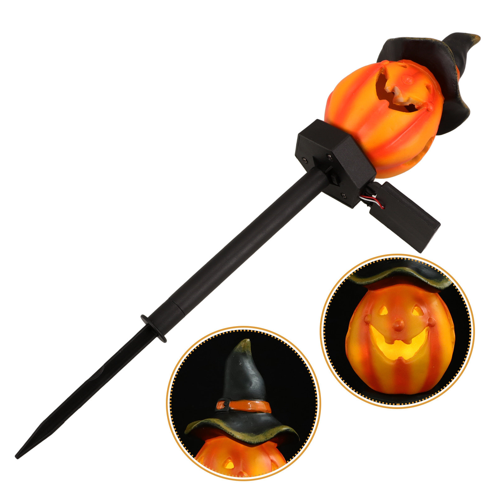Lámpara Solar de Jardín con Fo - Outdoor Lighting Yard Stakes reseña y precio