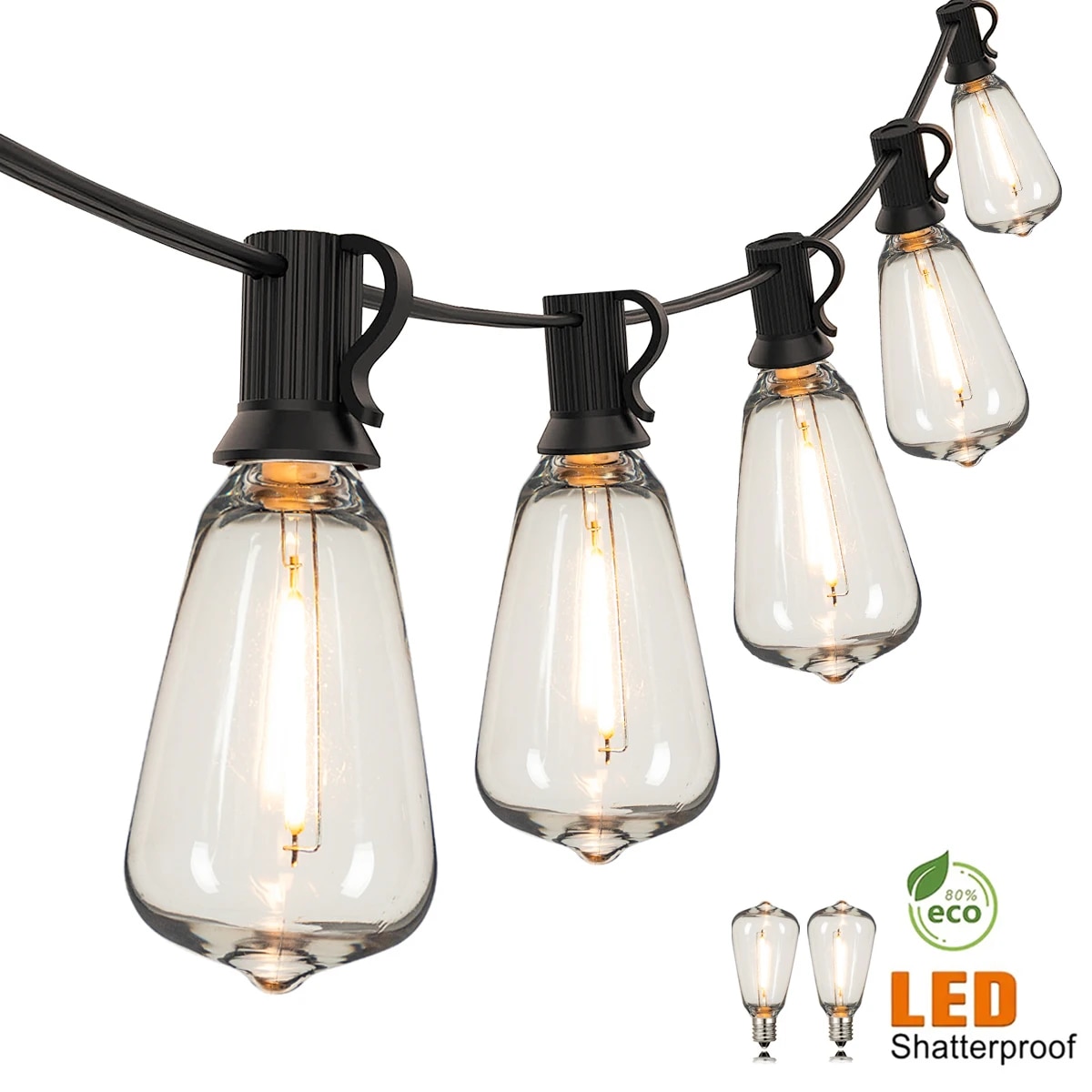 Guirnalda de Luces ST38 de 110 - Outdoor Lighting Connectors reseña y precio